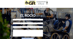 Desktop Screenshot of guarnicioneriaelrocio.com