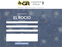 Tablet Screenshot of guarnicioneriaelrocio.com